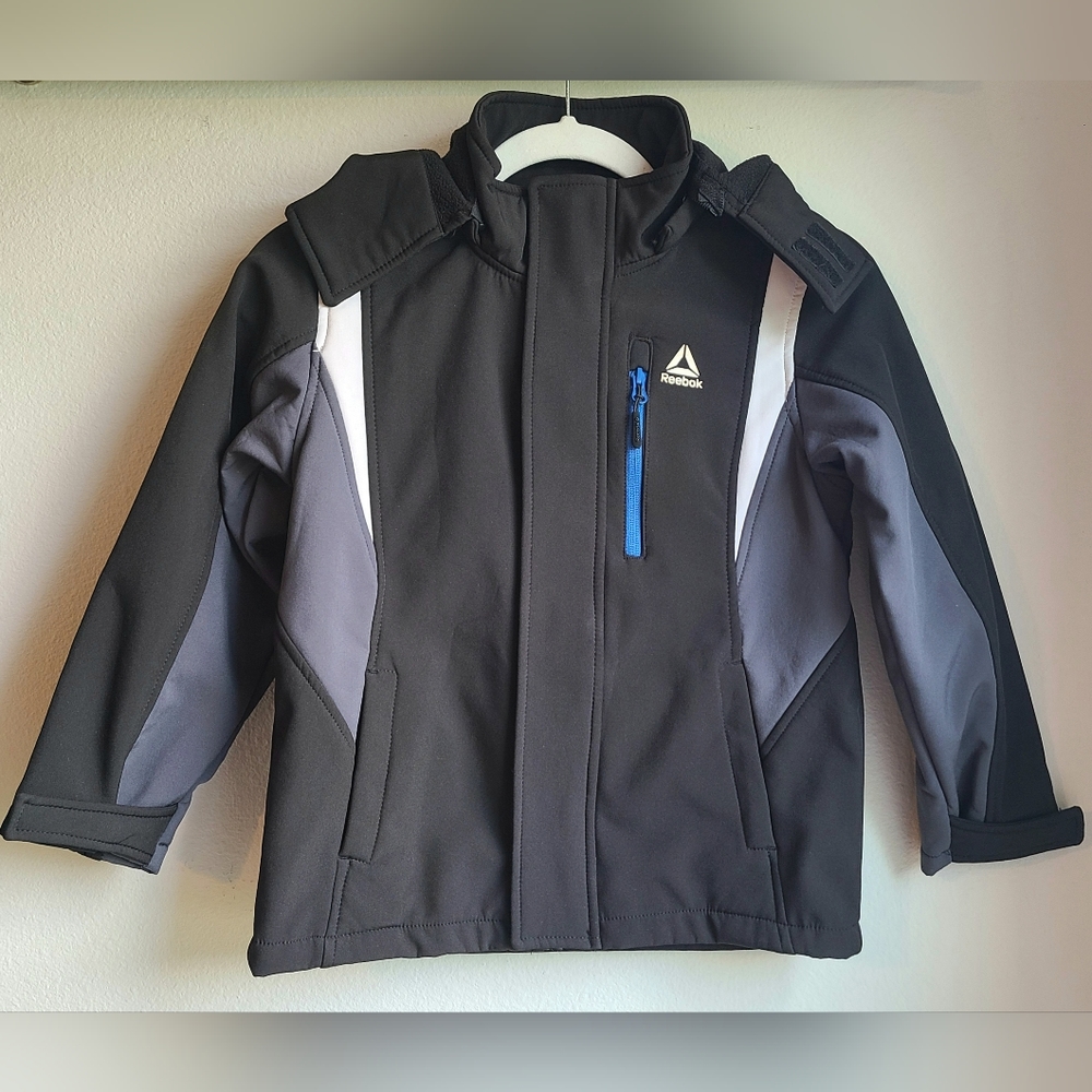 Reebok Boy's Water Resistant Medium Weight Jacket, Sz 6/7